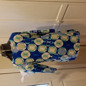 Susan Graver liquid knit top. Medium.